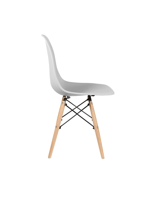Стул обеденный EAMES DSW WX-503, пластик серый